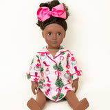Cowboy Christmas Doll Gown