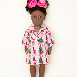 Cowboy Christmas Doll Gown