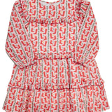 Cowboy Boots and Candy Canes Twirl Dress