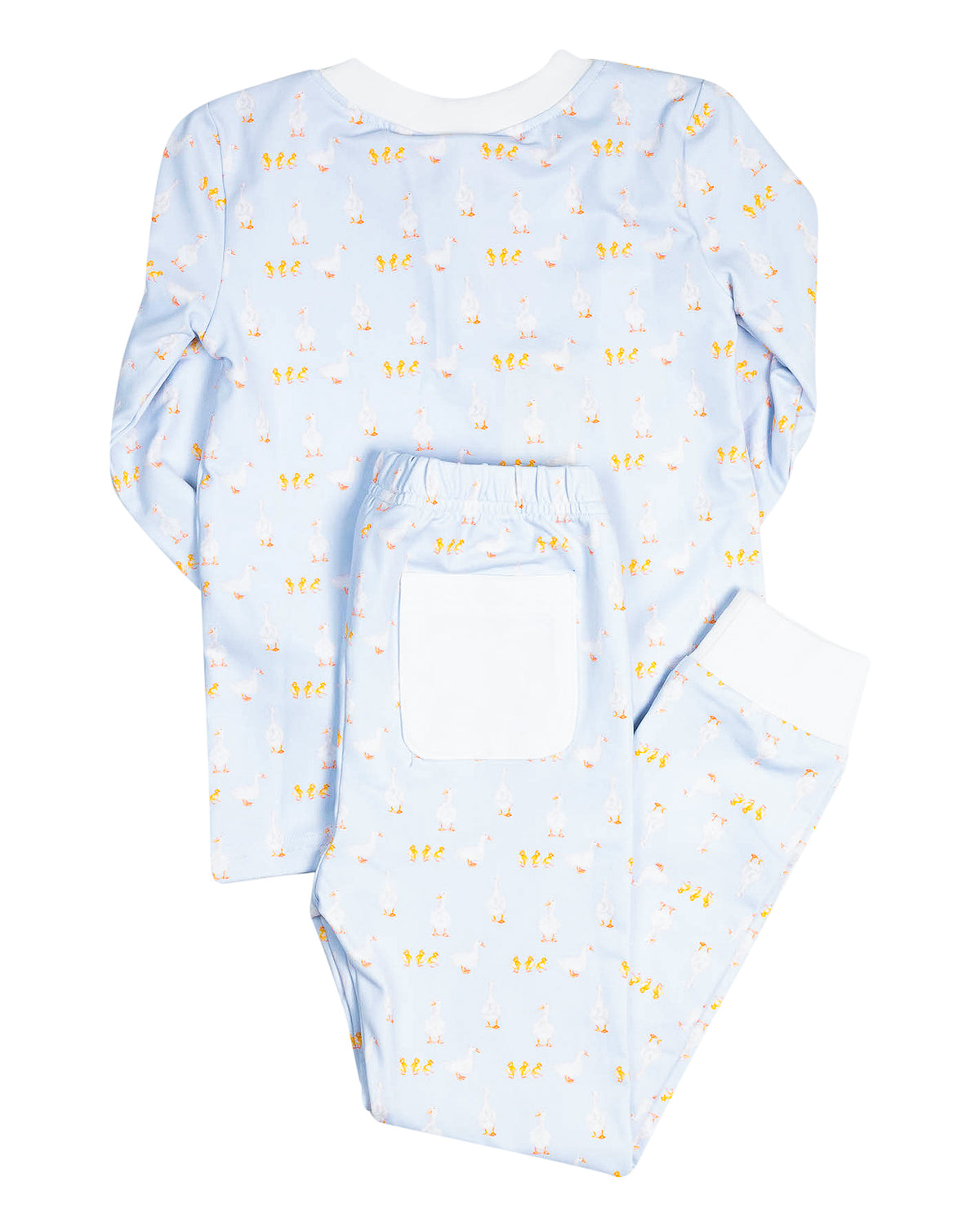 Duck Duck Chick Knit Pajama Set