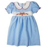 Scholastic Sweetheart Embroidered Dress