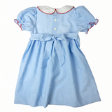 Scholastic Sweetheart Embroidered Dress