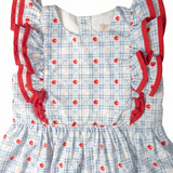First Day Flutter Sleeve Dress