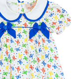 Retro Ribbon Knit Bloomer Set