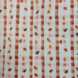 Falling Leaves Plaid Dress