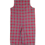 Red Tartan Plaid Longall- FINAL SALE