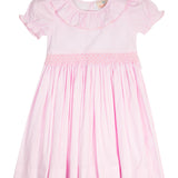 Pink Gingham Smocked Jenny Dress