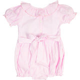 Pink Gingham Smocked Jenny Bubble