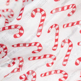 Candy Cane Puff Sleeve Bubble- FINAL SALE