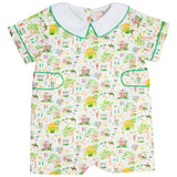 Mardi Gras Print Shortall