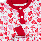 Whimsical Hearts Pajama Set- FINAL SALE