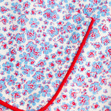 Blue and Red Ditsy Floral Sailor Bloomer Set