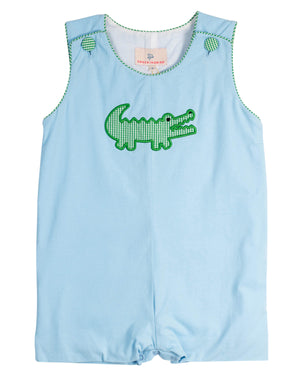 Alligator Applique Shortall