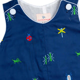 Insects Embroidered Shortall