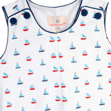 Sailboat Knit Shortall