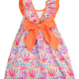 Caribbean Coral Josie Dress