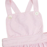 Pink Striped Knit Sun Bubble