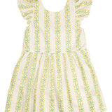 Lemony Stripes Dress