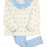 Golden Wheat Knit Legging Set