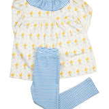 Golden Wheat Knit Legging Set