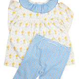 Golden Wheat Knit Legging Set