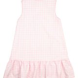 Jack-O-Lantern Applique Gingham Jumper