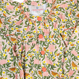 Pink Smocked William Morris Inspired Butterfly Bubble