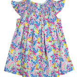 Garden Giggles Smocked Dress