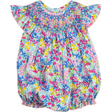 Garden Giggles Smocked Bubble