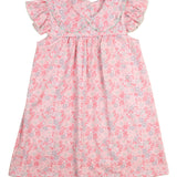 Vintage Pink Petals Knit Dress