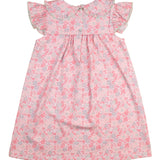 Vintage Pink Petals Knit Dress