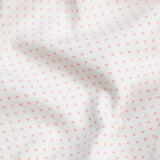 Pink Polka Dot Knit Bloomer Set with Mint Collar
