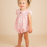 Vintage Pink Petals Knit Bubble