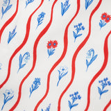 Red White Blue Floral Josie Bubble