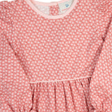 Pink Ditsy Floral Knit Bubble