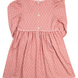 Pink Ditsy Floral Knit Dress