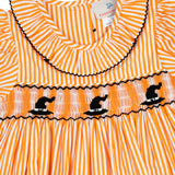 Witch Hats Smocked Bishop Bubble