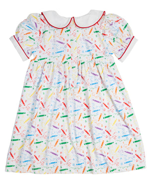 Crayon Squiggles Dress
