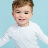 Rash Guard Long Sleeve in White