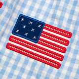 American Flag Applique Dress