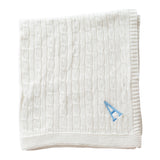 Cable Knit Baby Blanket