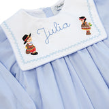 Thanksgiving Embroidered Dress