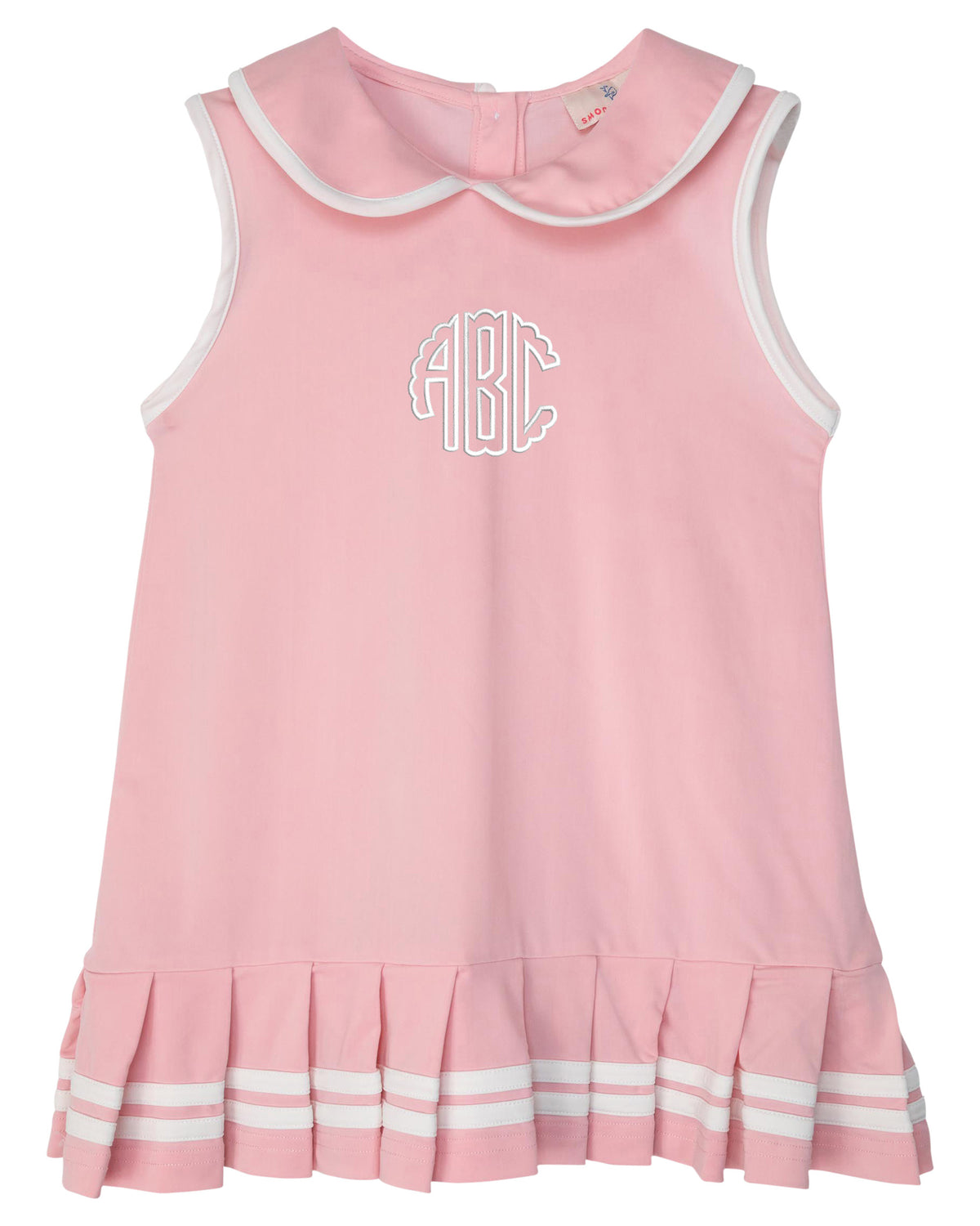 Pink Knit Tennis Dress