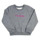 Crewneck Sweatshirt in Gray- FINAL SALE