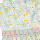 Floral Bouquet Smocked Jenny Bubble