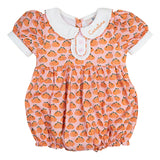 Pumpkin Spice Print Pink Bubble