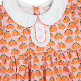 Pumpkin Spice Print Pink Bubble