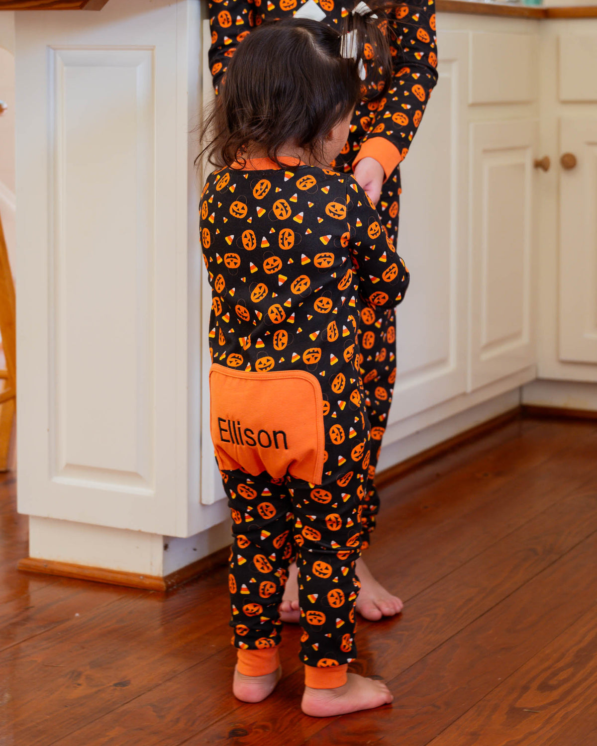 Trick or Treat Zip up Pajamas