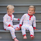 ABC Knit Pajama Set