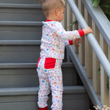 ABC Knit Pajama Set